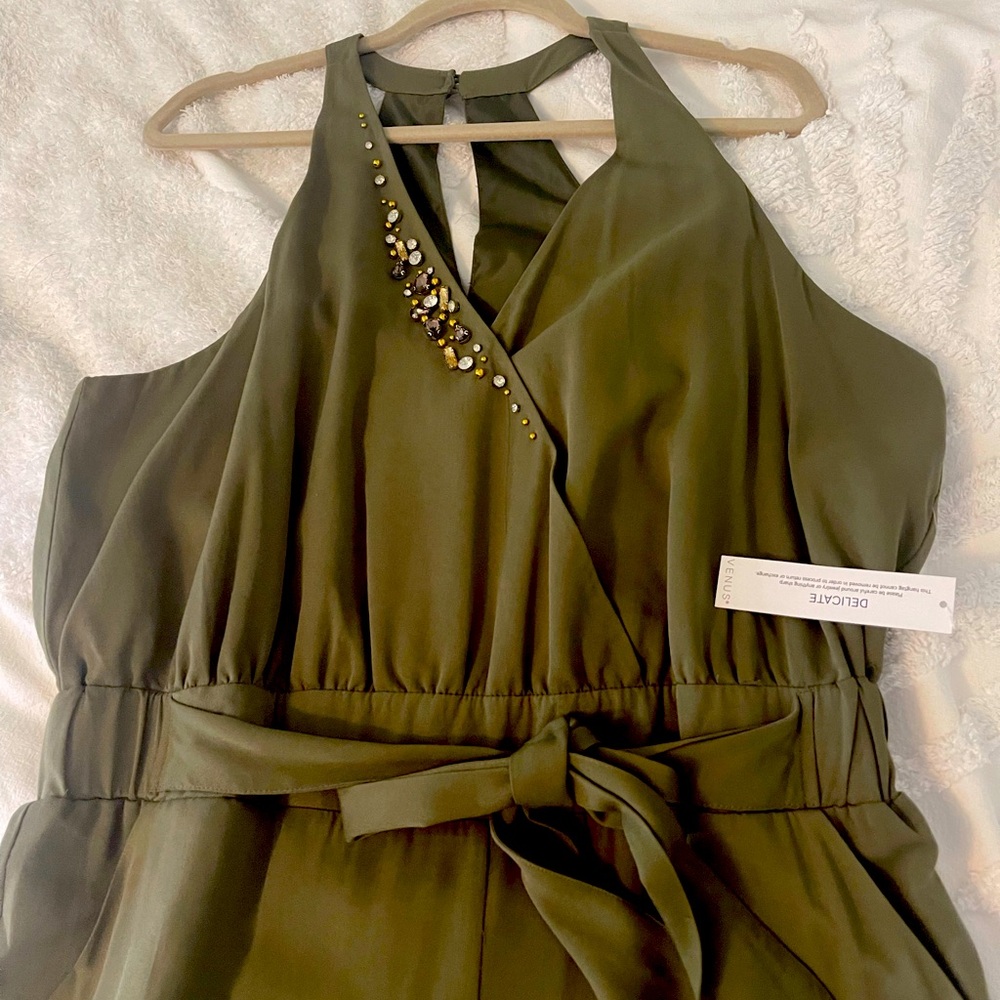 VENUS Olive Green Jumpsuit